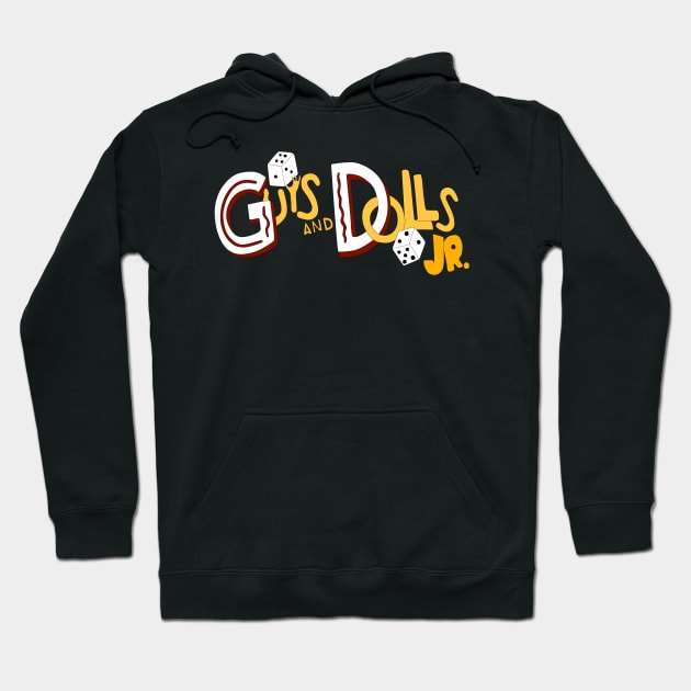 guys and dolls jr Hoodie by Rasheba